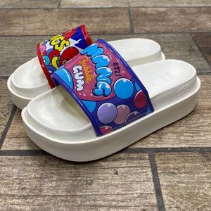 BT21 Character Switfish Platform Slide Slippers